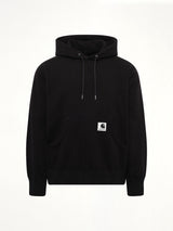 Carhartt WIP Cotton Jersey Hoodie in Black