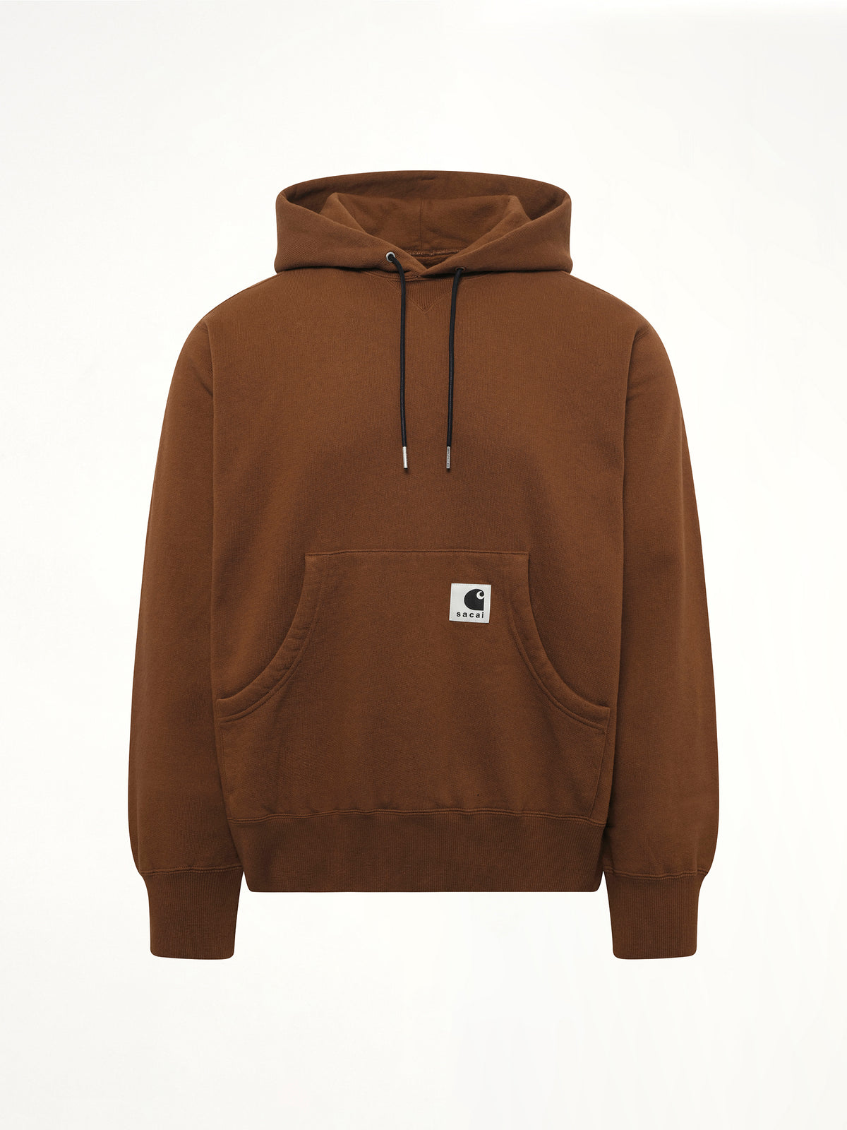 Carhartt WIP Cotton Jersey Hoodie in Dark Beige