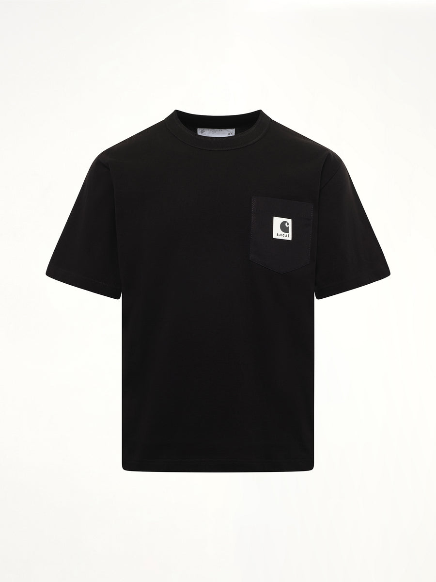 Carhartt WIP Cotton Jersey T-Shirt in Black