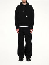 Carhartt WIP Cotton Jersey Hoodie in Black