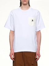 Carhartt WIP Cotton Jersey T-Shirt in White