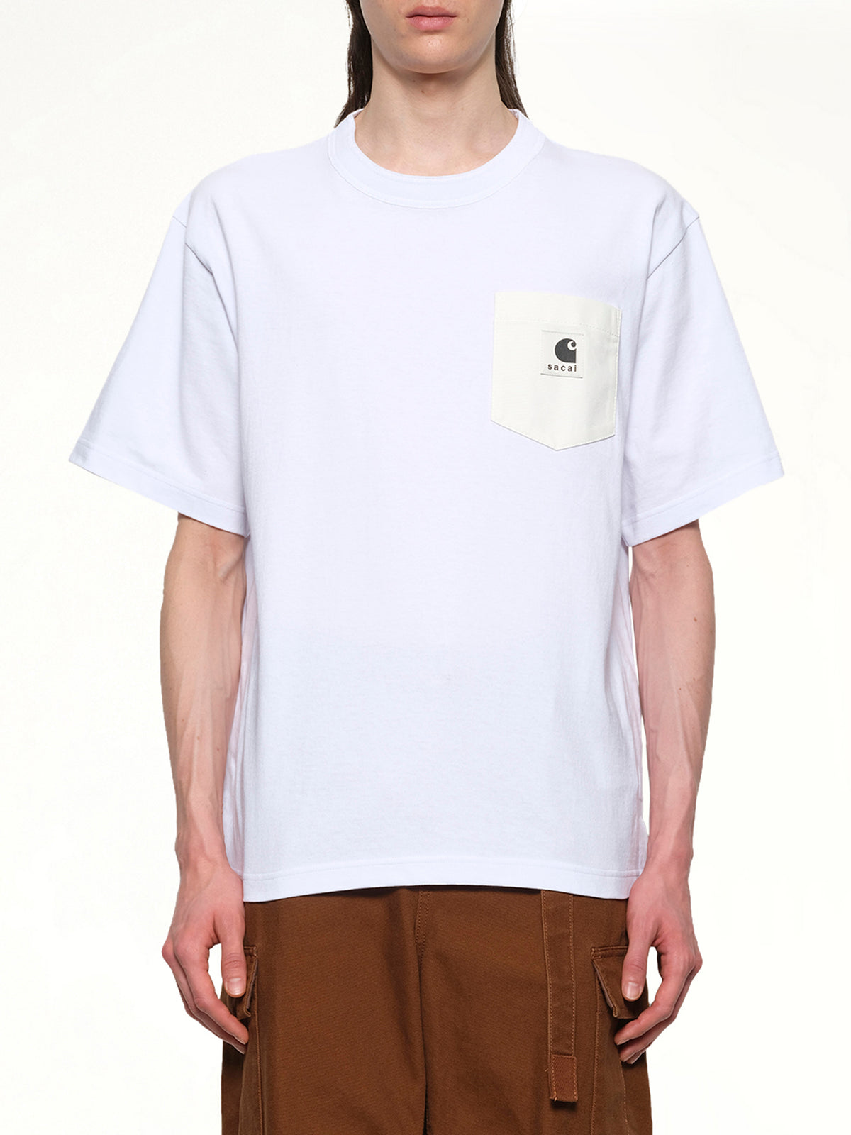 Carhartt WIP Cotton Jersey T-Shirt in White