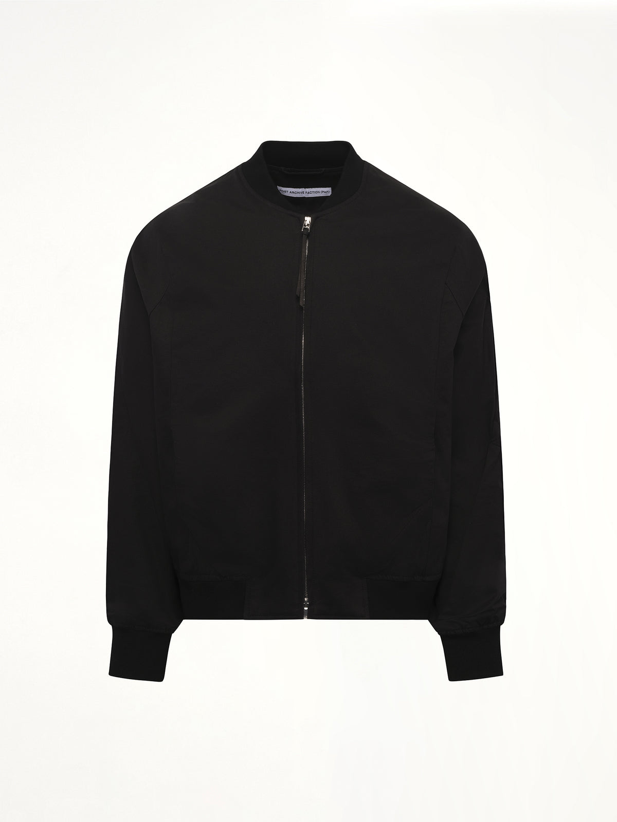 Shirring Bomber in Black