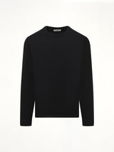 Long Sleeve Logo T-Shirt in Black