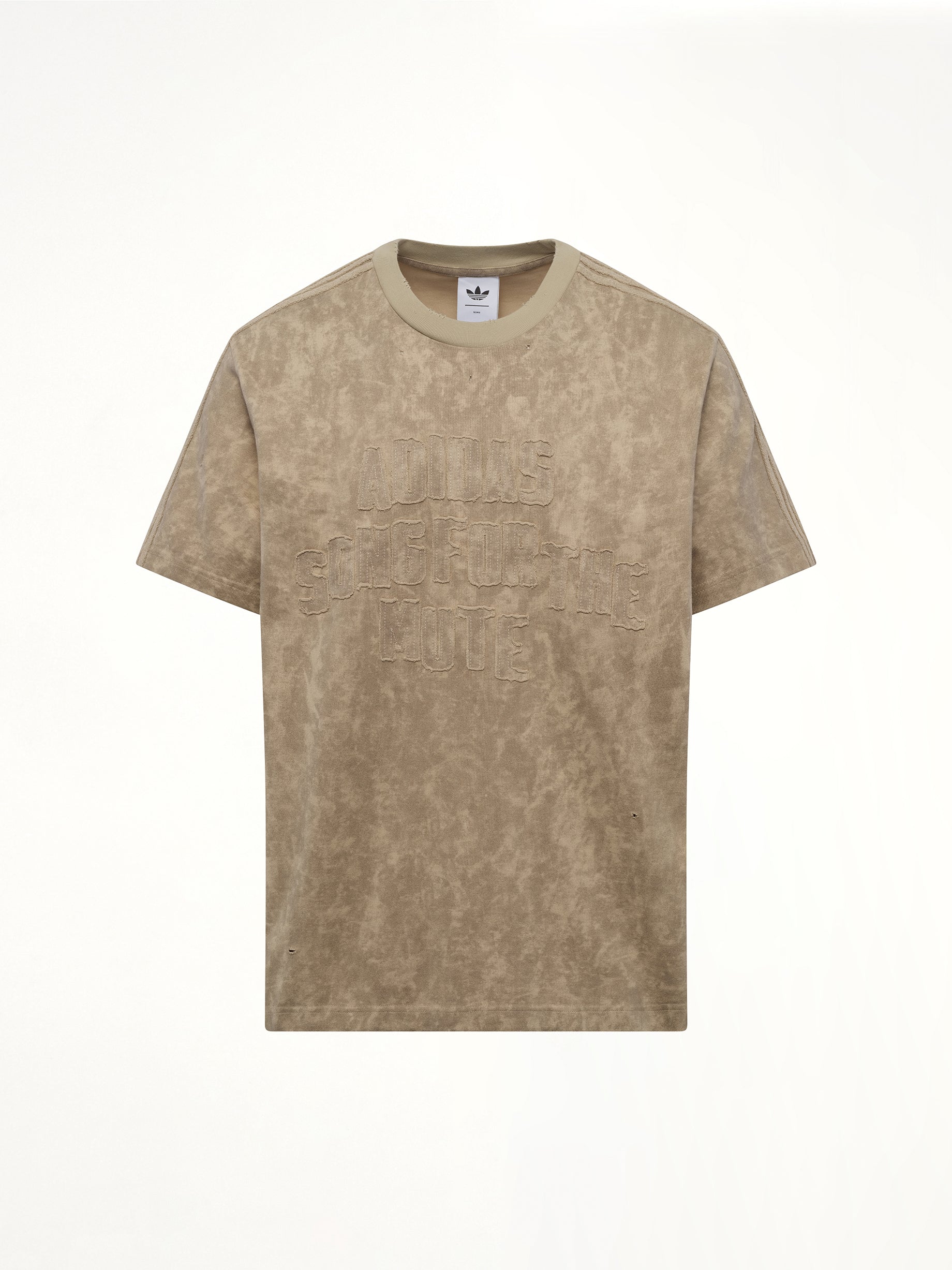 Bleaching Effect T-Shirt in Clay/Savannah