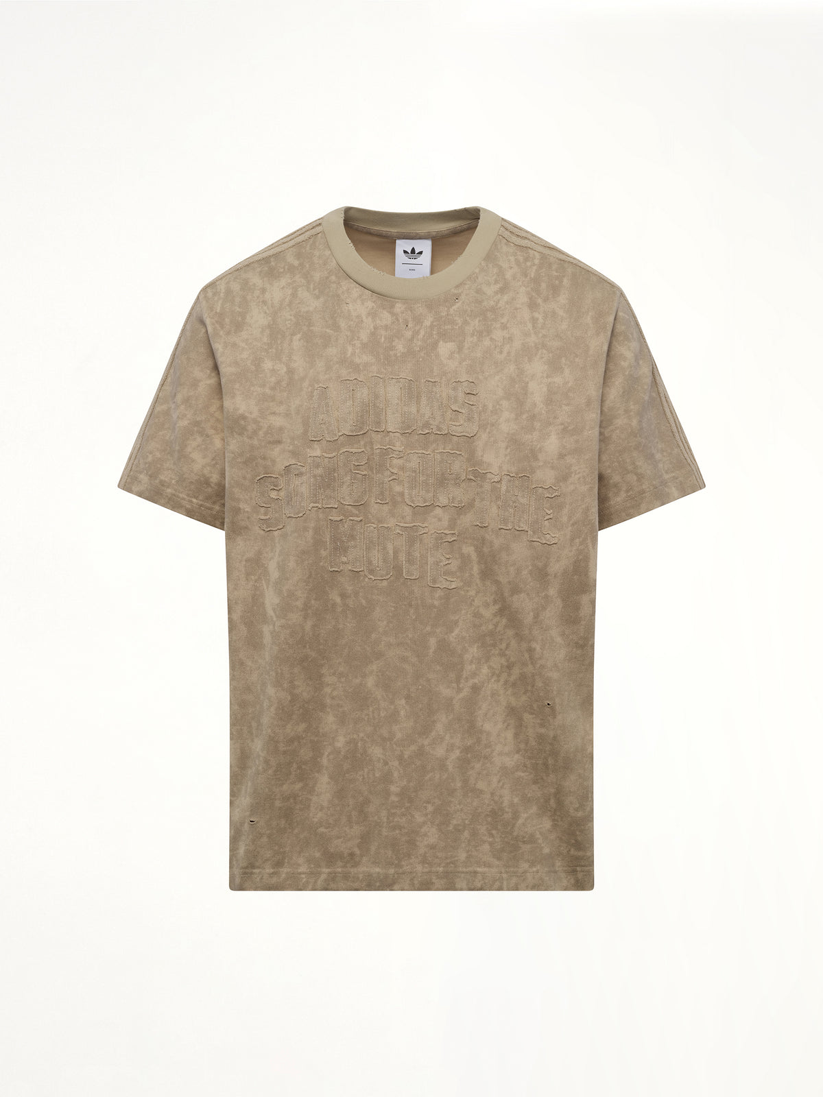Bleaching Effect T-Shirt in Clay/Savannah