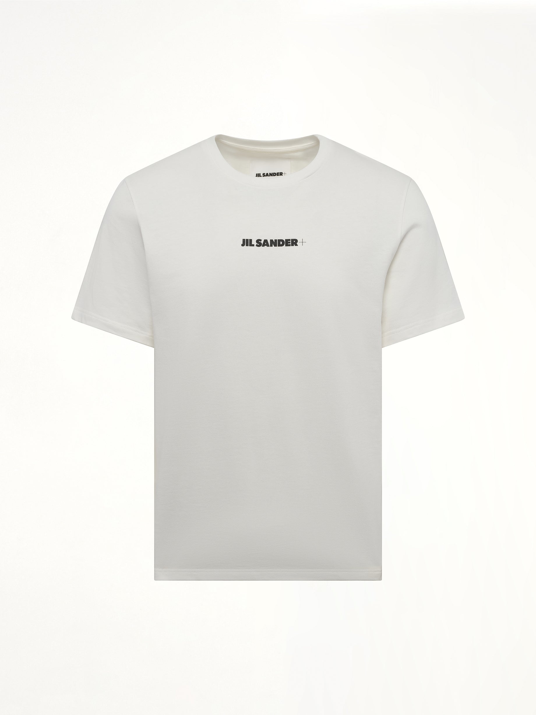 Plus Logo T-Shirt in Porcelain