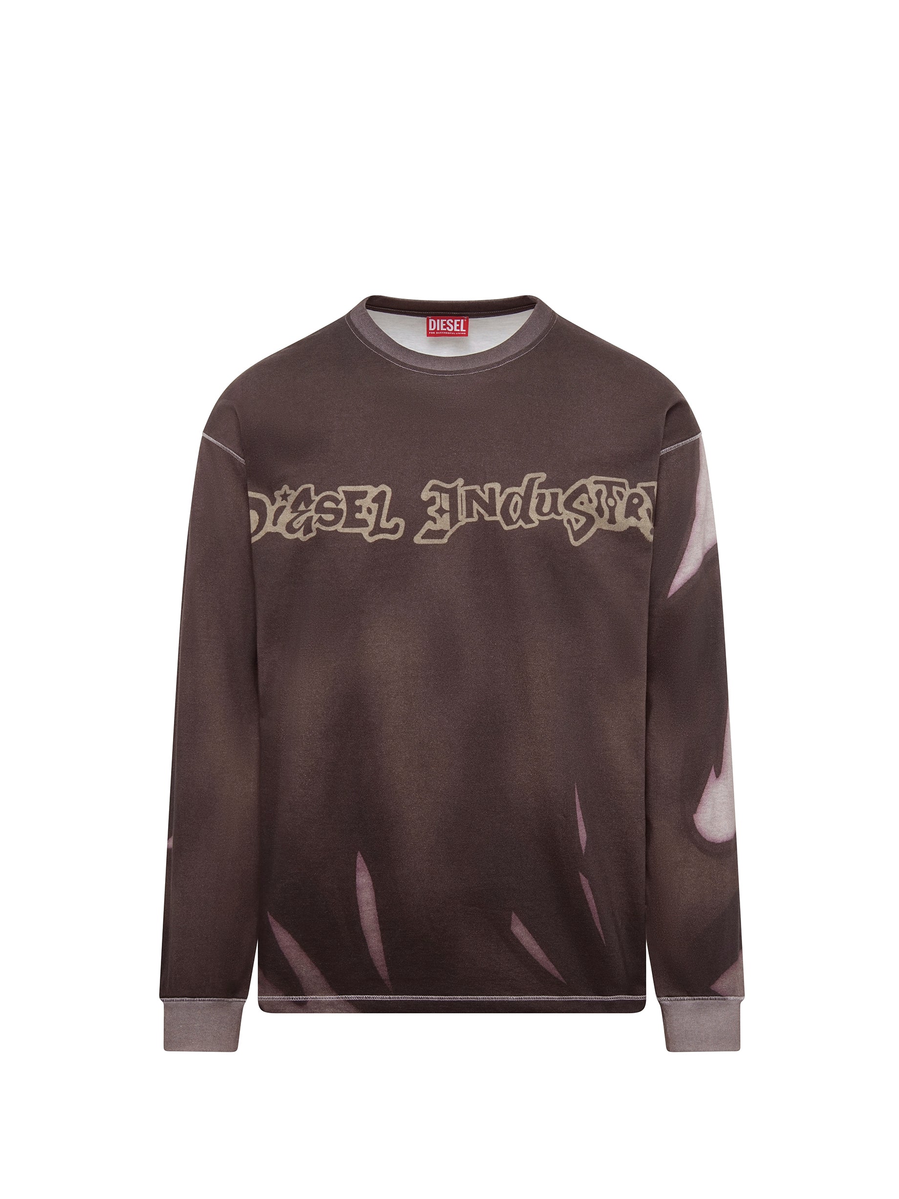 T-BOXT-LS-SHOW Sweatshirt in Grey/Multicolour