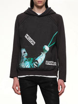 Heldon Stand By Hoodie in Black