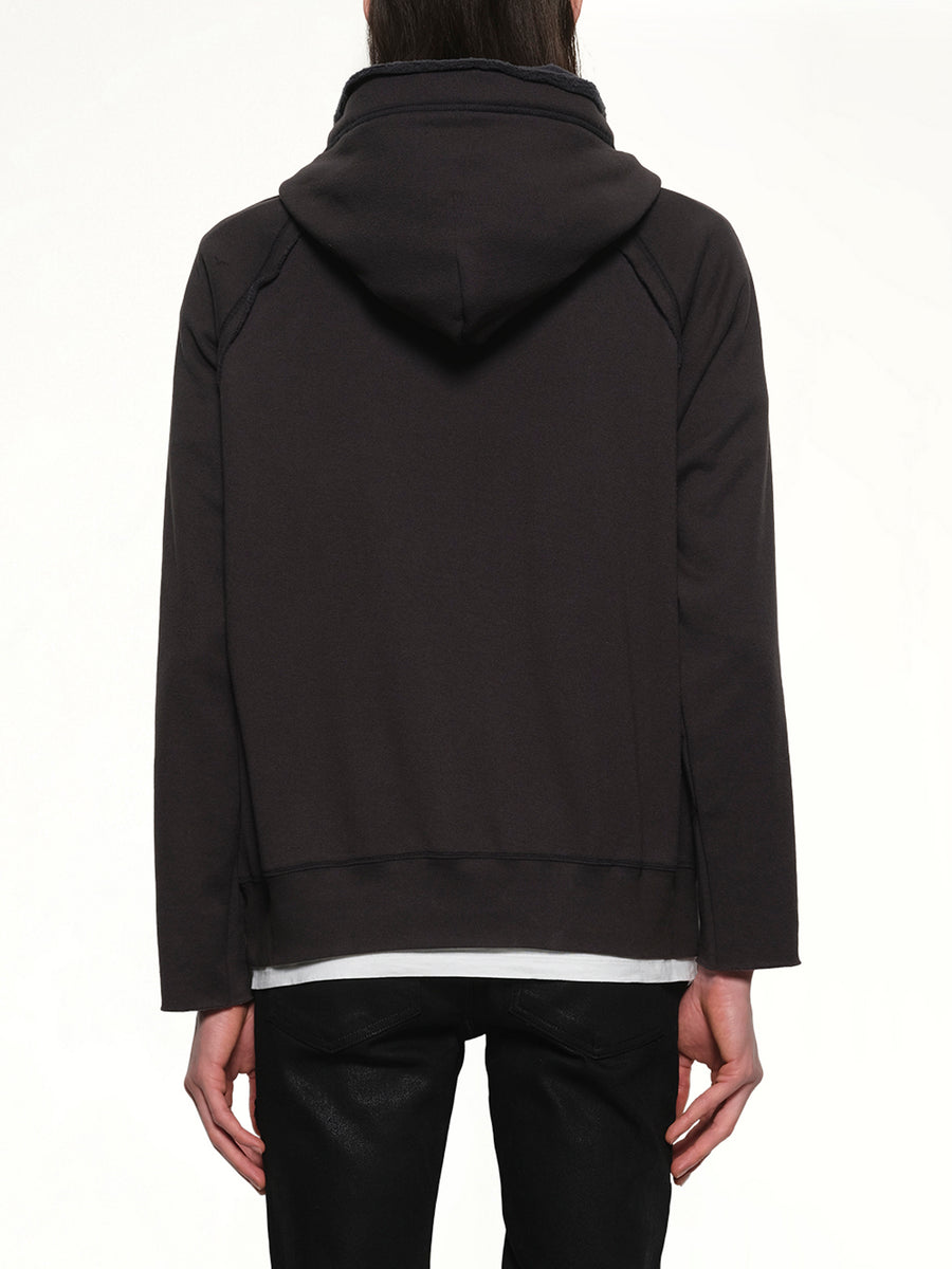 Heldon Stand By Hoodie in Black