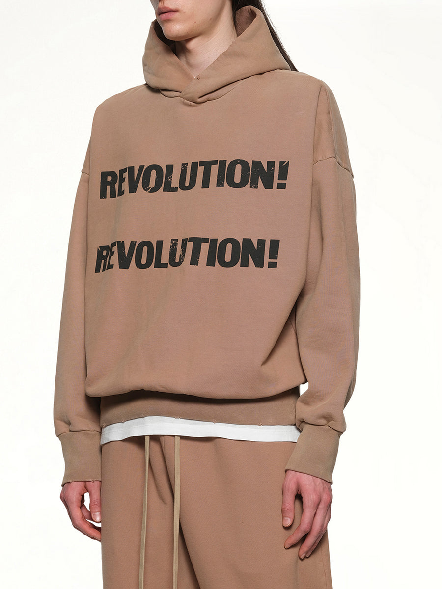 Revolution Hoodie in Dune Pearl
