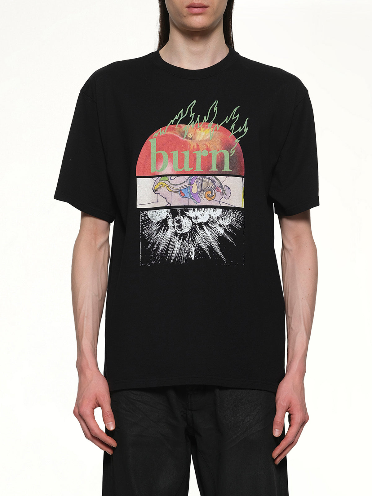 Burn T-Shirt in Black