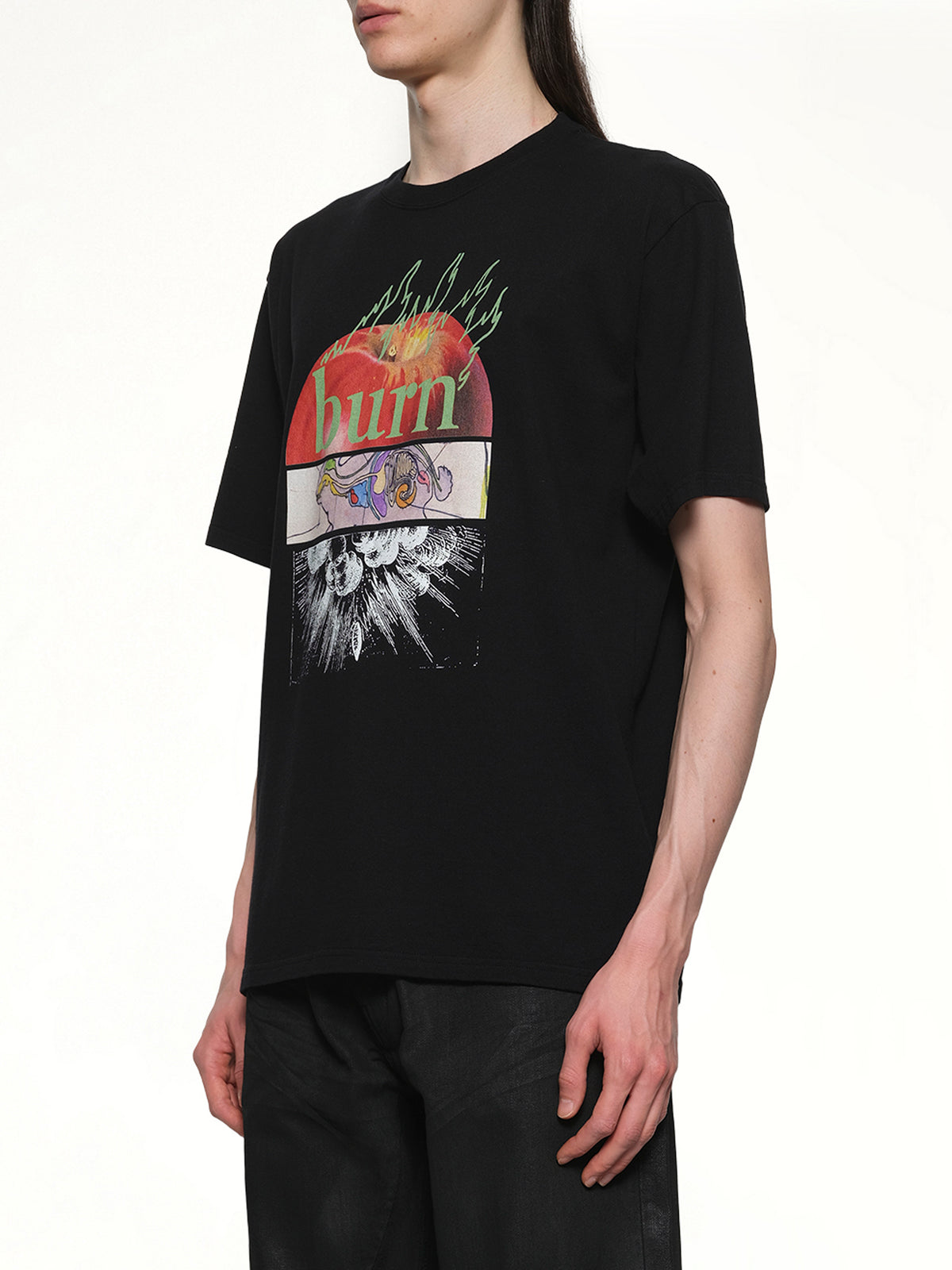 Burn T-Shirt in Black