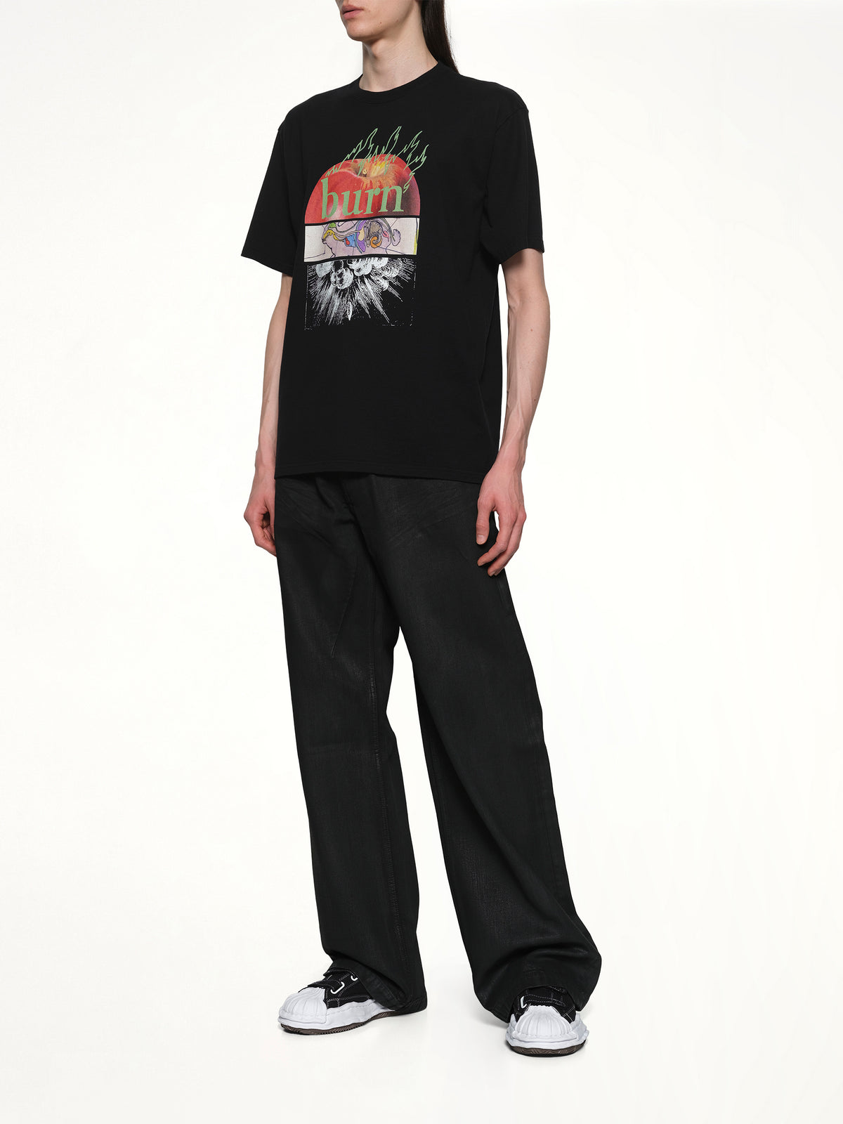 Burn T-Shirt in Black