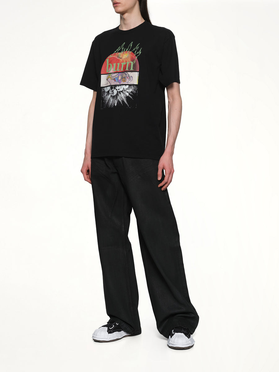 Burn T-Shirt in Black