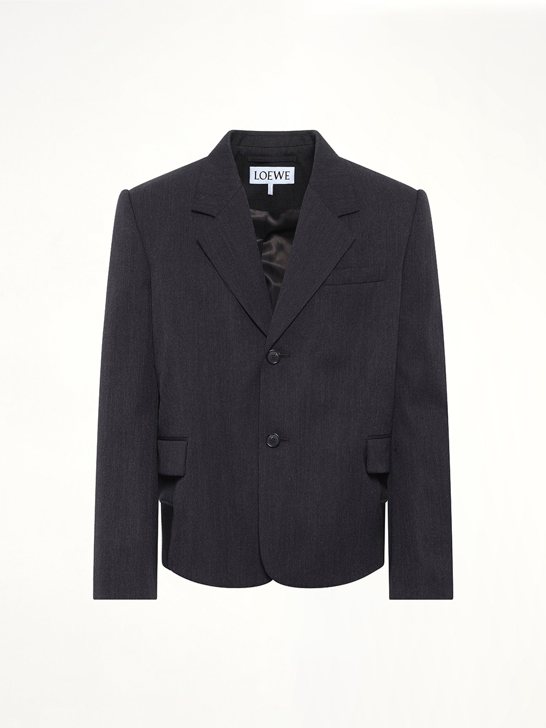 Wool Jacket in Grey