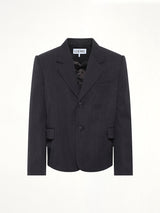 Wool Jacket in Grey