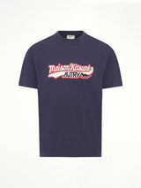 Autry x Maison Kitsune T-Shirt in Blue