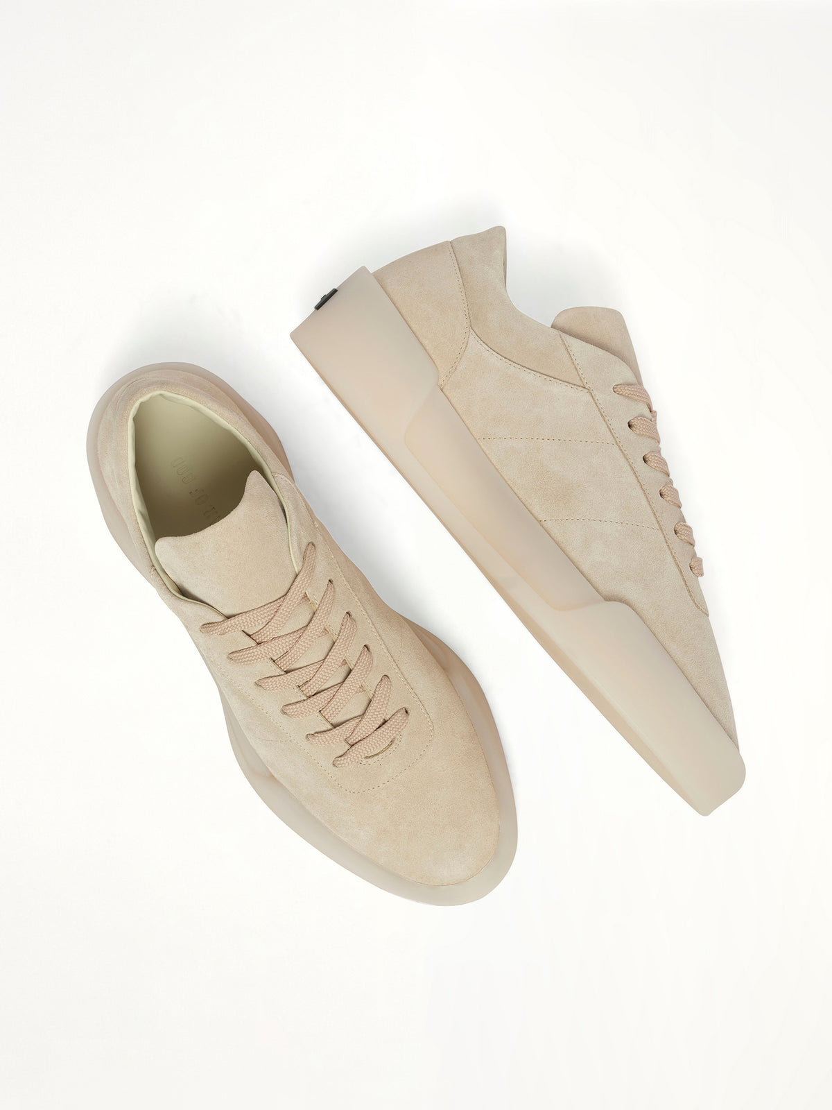 Aerobic Low Sneaker in Oat Top View | FEAR OF GOD