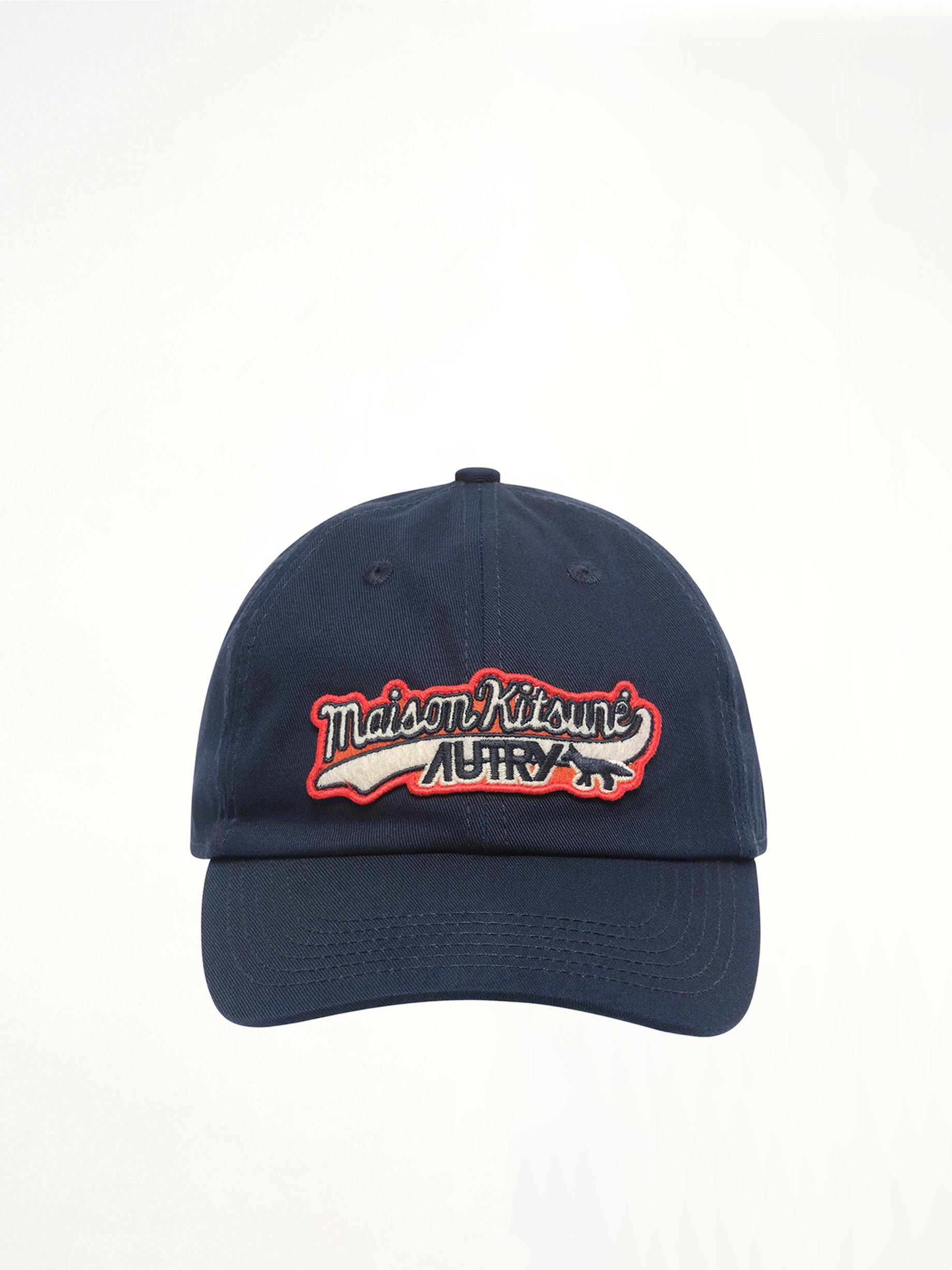 Autry x Maison Kitsune Cap in Blue