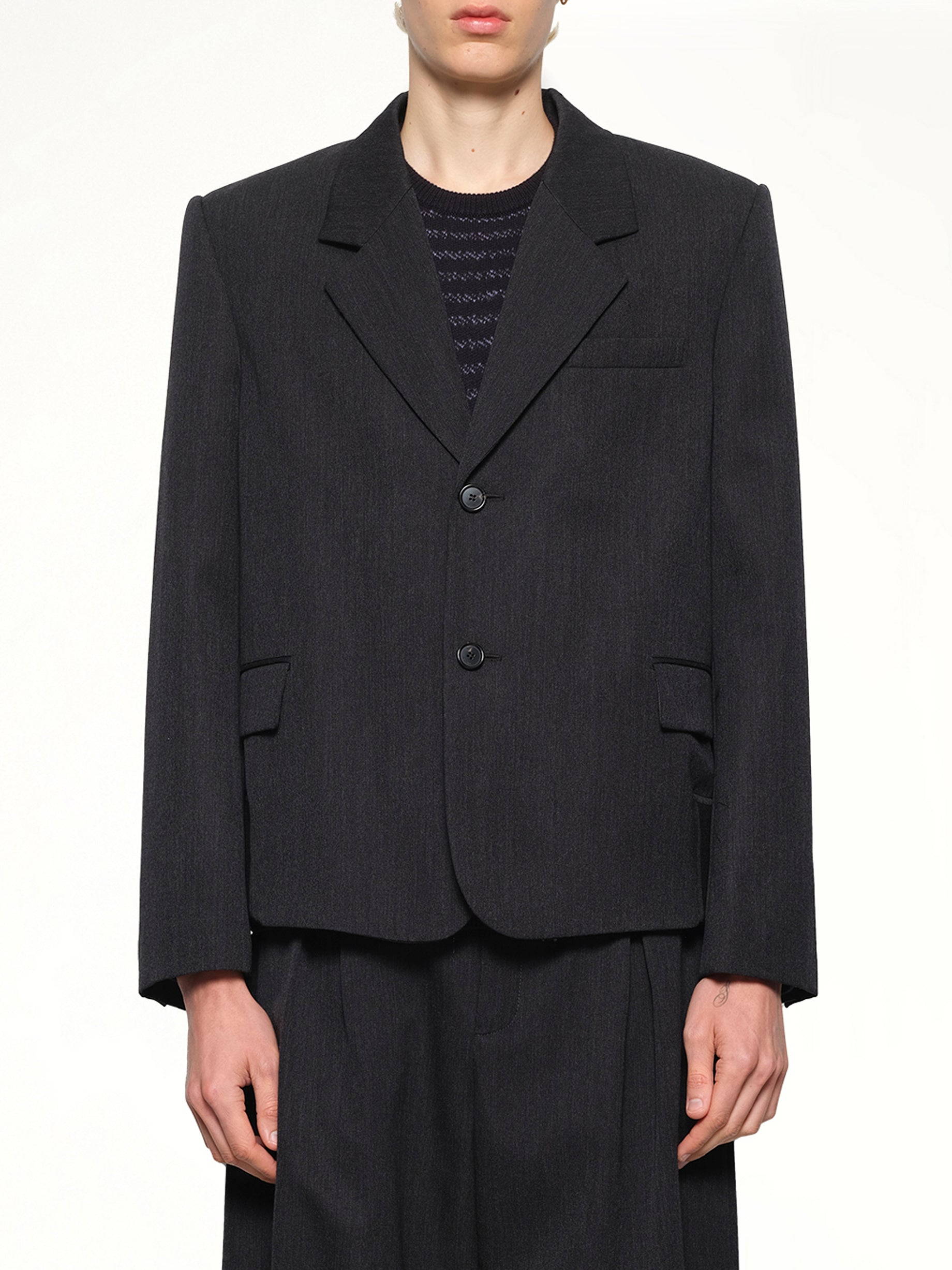 Wool Jacket in Grey