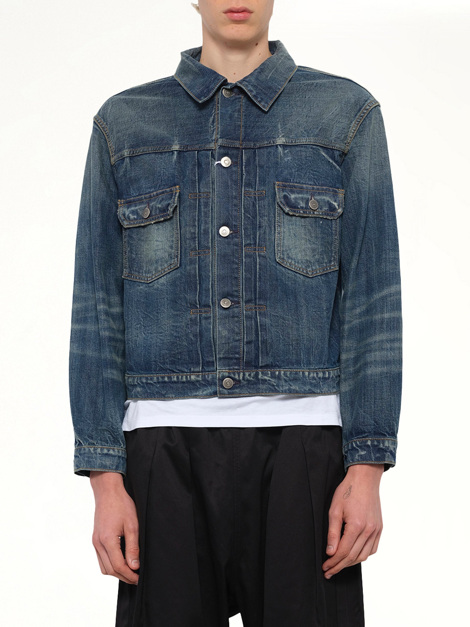 Denim Jacket in Blue Wash