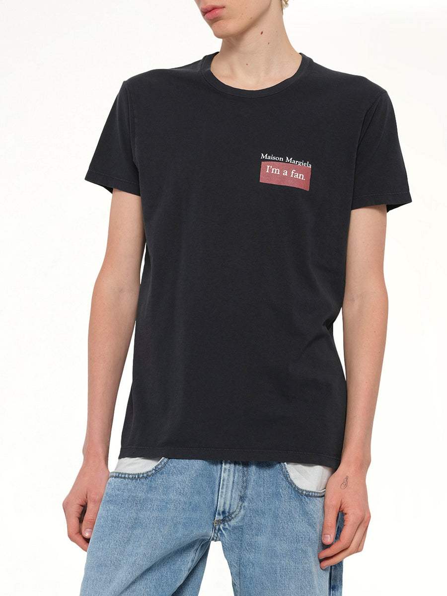 "I'm a Fan" T-Shirt in Charcoal