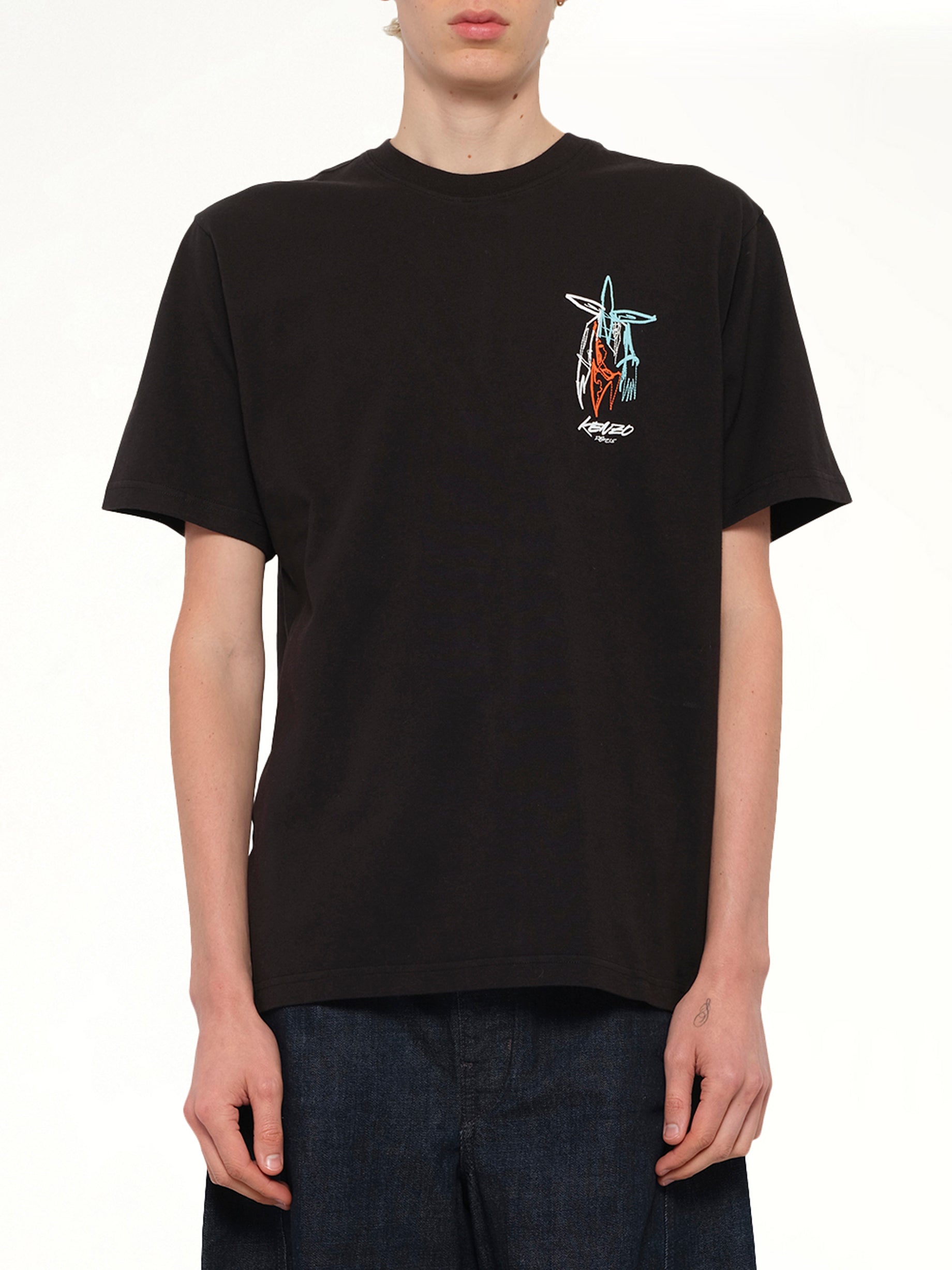 Kenzo x Futura 2000 T-Shirt in Black