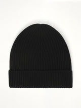 Wool Beanie in Black