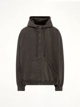 Zip Hoodie in Mink