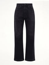 14 Oz Selvedge Denim Pants in Washed Black