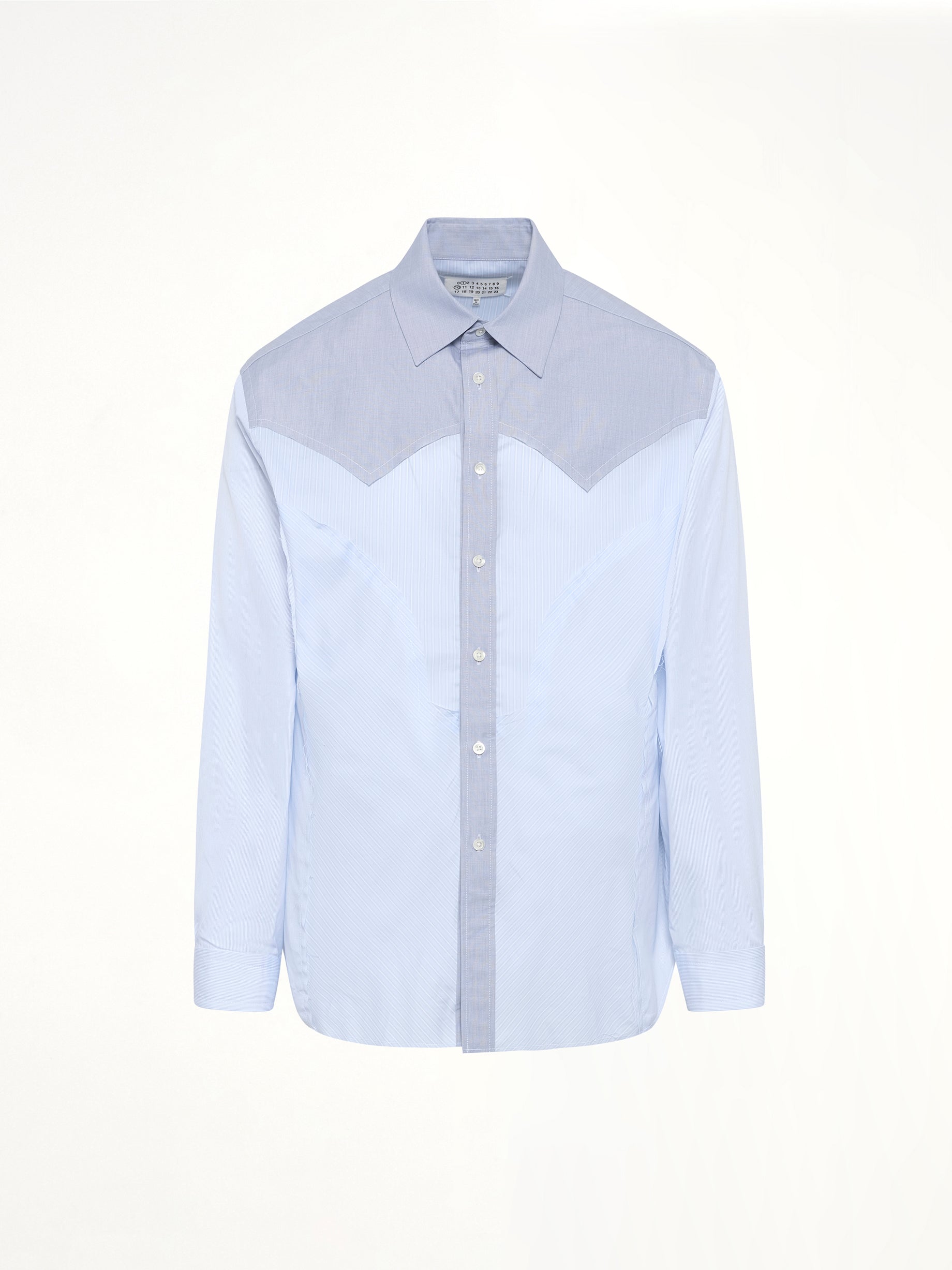 Classic Stripe Shirt in Azure