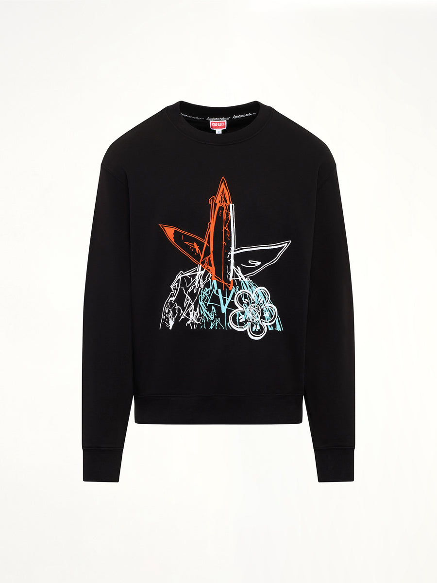 Kenzo x Futura 2000 Sweatshirt in Black