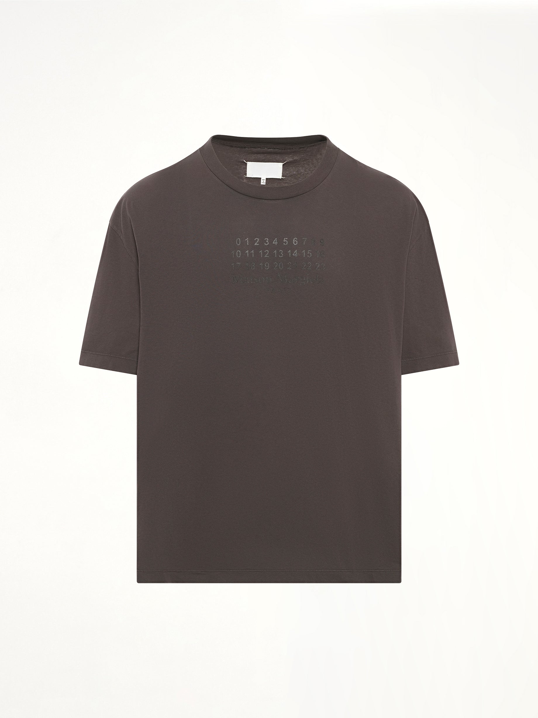 Maison Margiela Logo T-Shirt in Mink