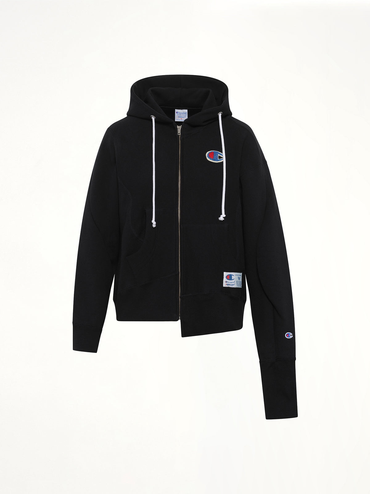 Undercover X Champion Zip Hoodie in Black