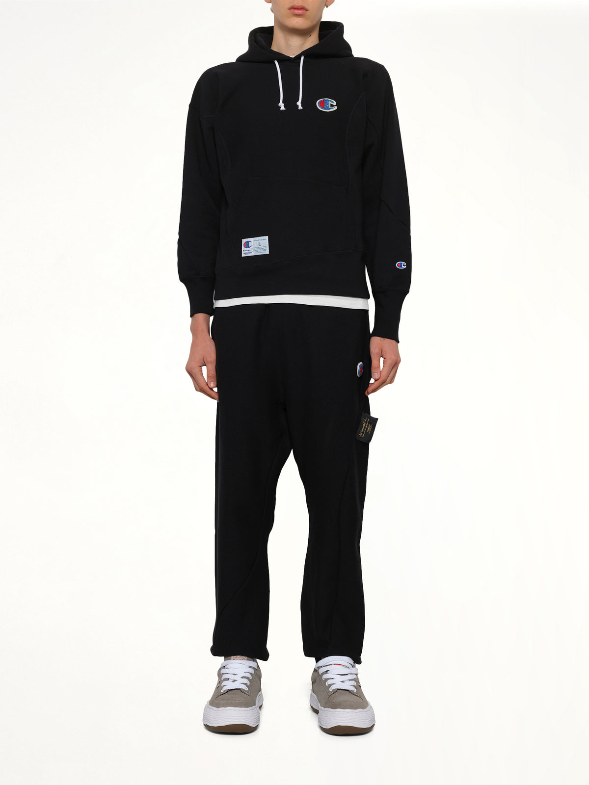 Undercover X Champion Hoodie in Black