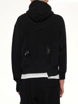 Undercover X Champion Zip Hoodie in Black