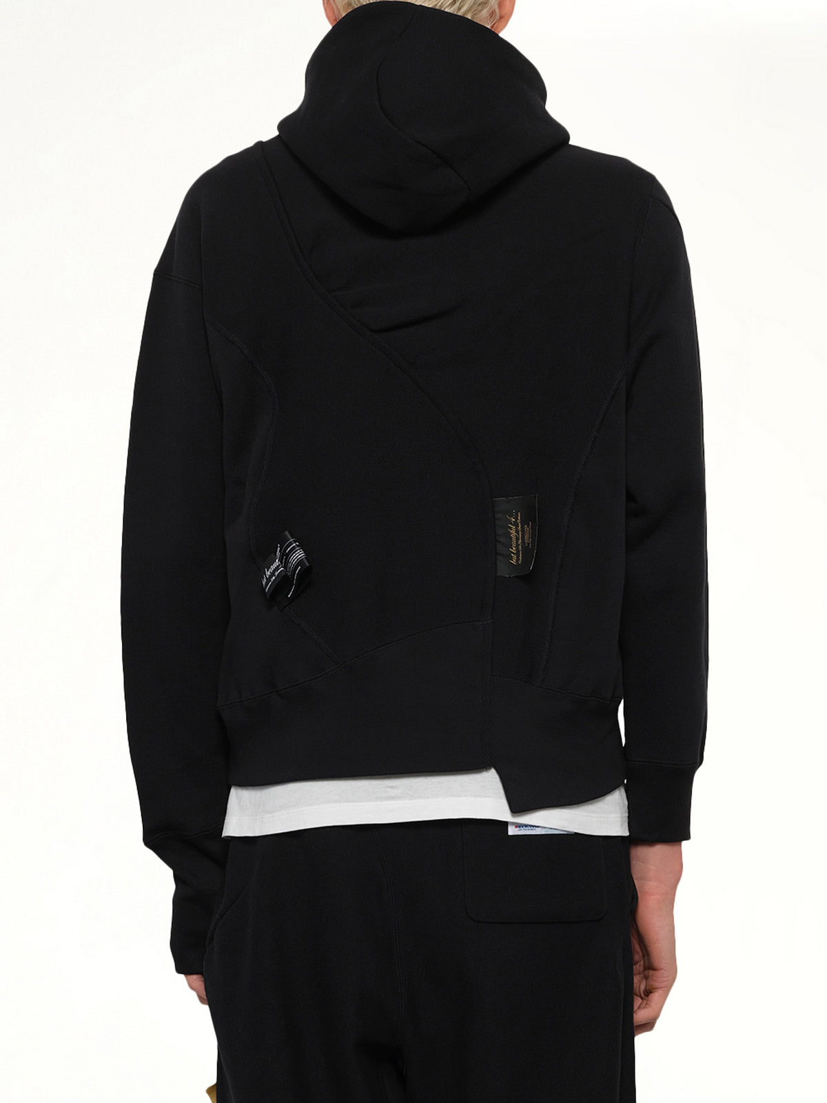 Undercover X Champion Zip Hoodie in Black