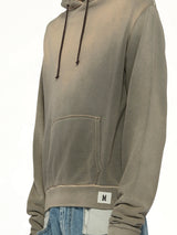 Overdyed Hoodie in Khaki