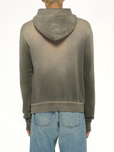 Overdyed Hoodie in Khaki
