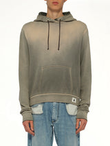 Overdyed Hoodie in Khaki
