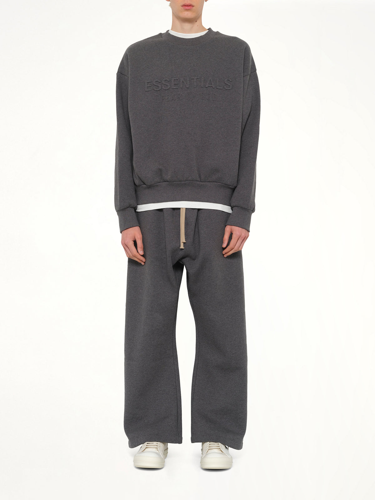 Classic Crewneck Sweatshirt in Charcoal Heather