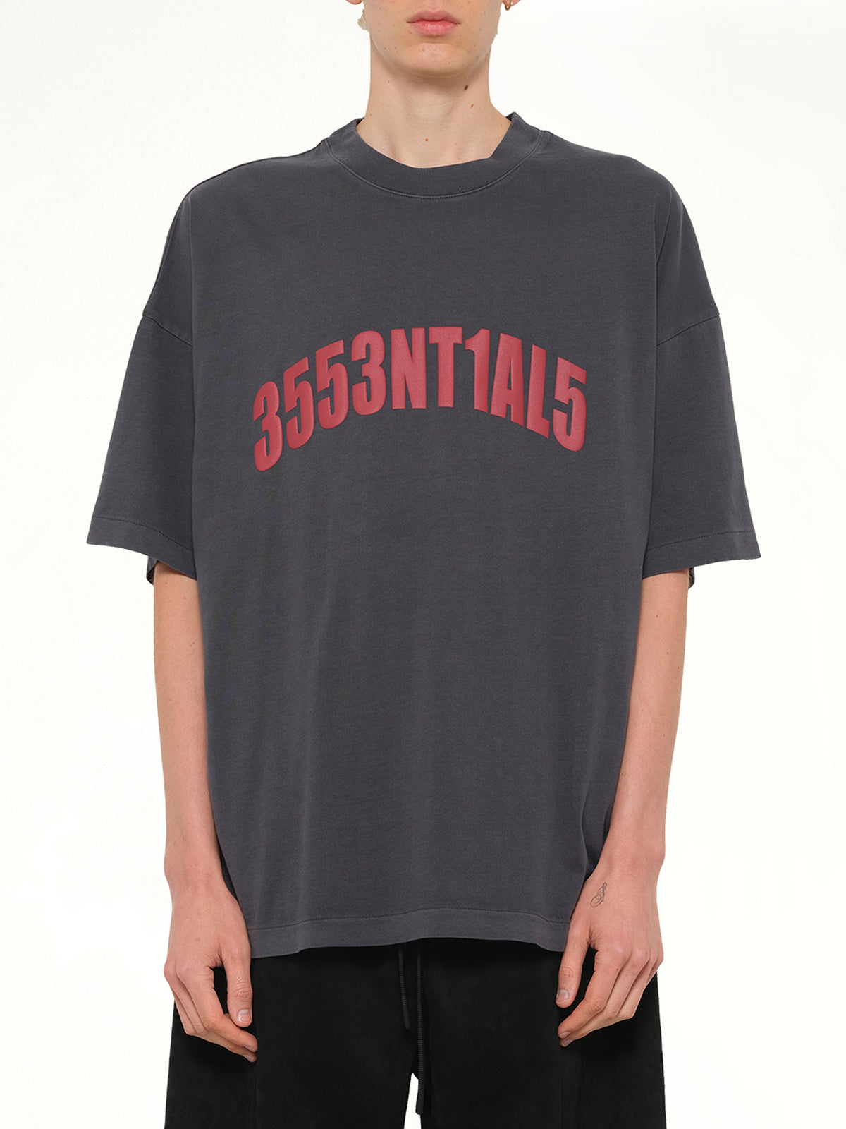 3553NTIAL5 T-Shirt in Iron Grey
