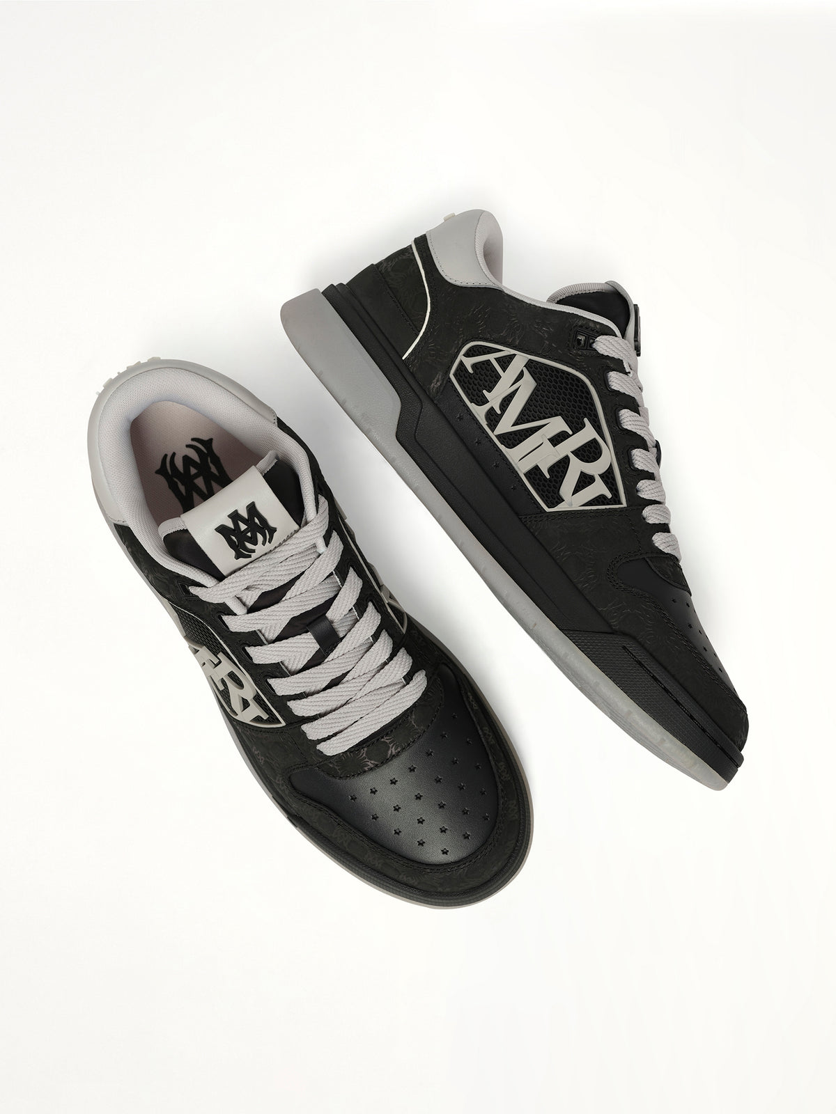 Classic Low in Black Top View | AMIRI