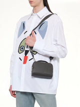 Loewe Patch Camera Bag Mini in Dark Grey