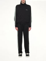 Taped Track Jacket in Jet Black