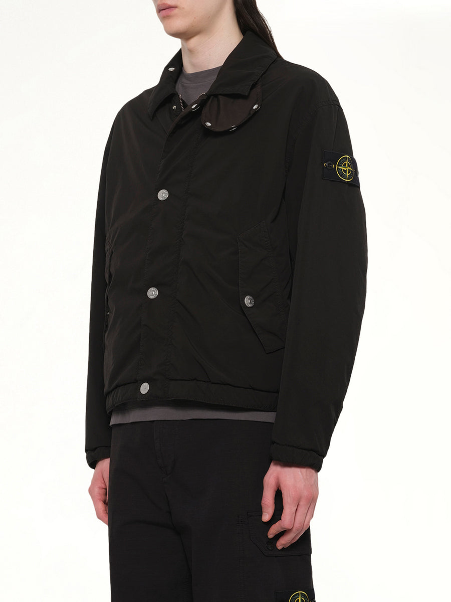Q10001 Light Outerwear Jacket in Black