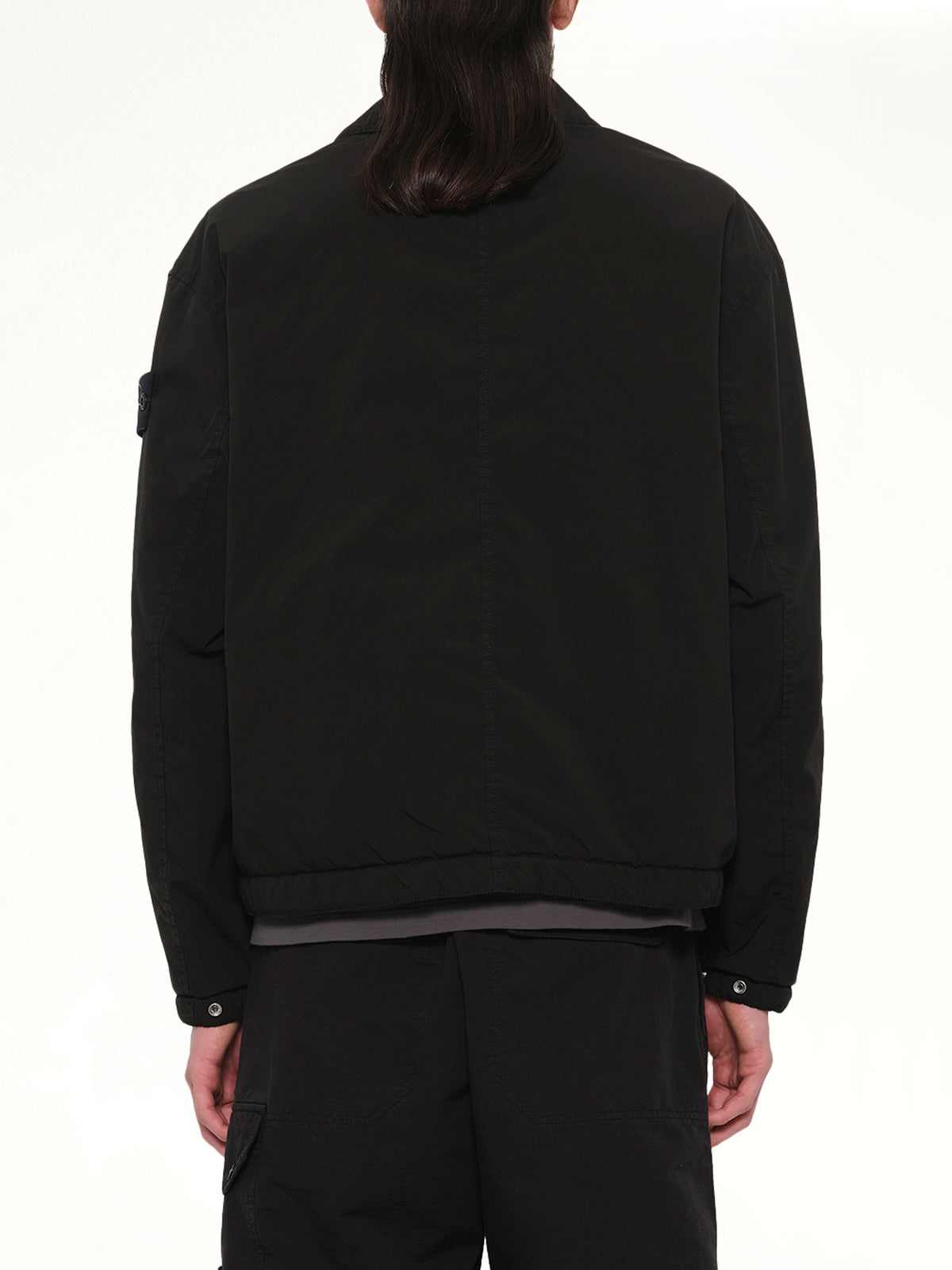 Q10001 Light Outerwear Jacket in Black