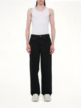 R3 Baggy Denim Jeans in Black