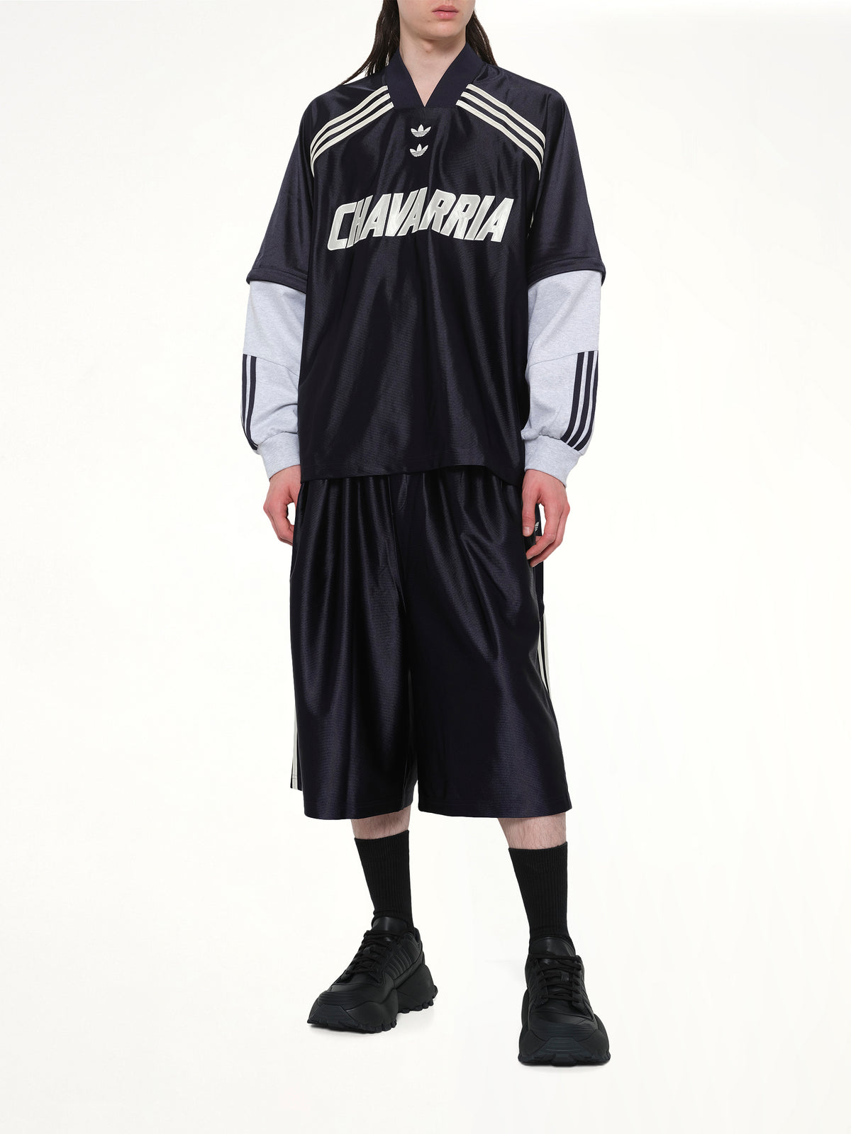 Adidas x WC Dazzle Shorts in Legend Ink